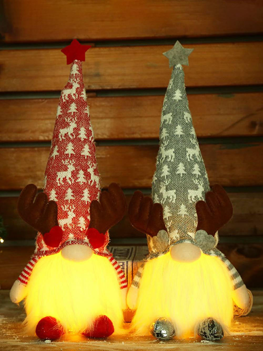 Natal de pelúcia elfo rena árvore de natal boneca Rudolph