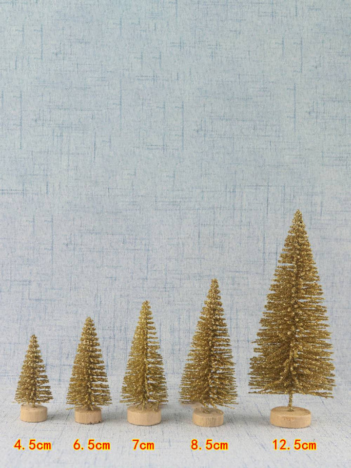 Titel: Pine Snow Tower Mini-kerstboom