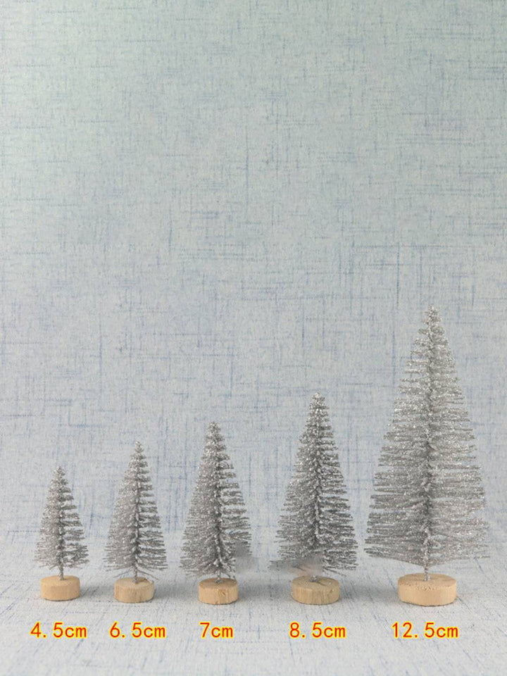 Titel: Pine Snow Tower Mini Julgran