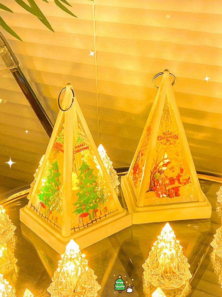 Bærbart nattlys til julaften - LED fredelig nattlys
