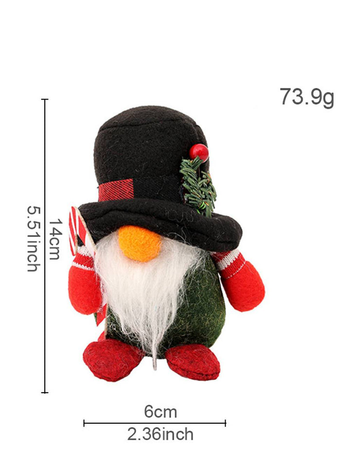 Weihnachts-Pom-Pom-Elfe Rudolph-Puppe