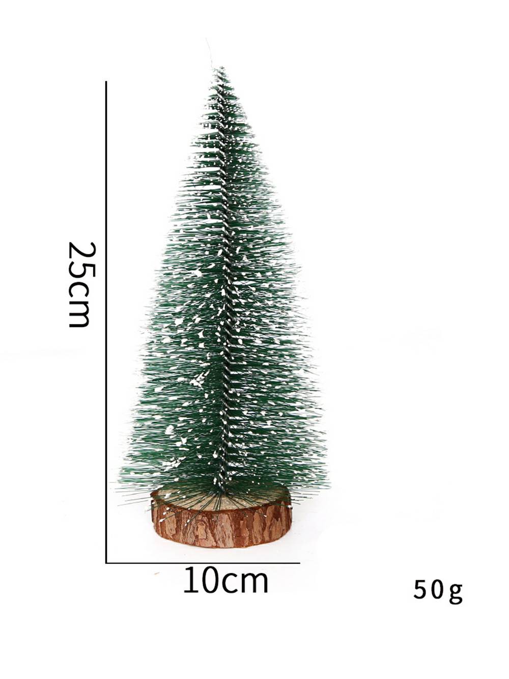 DIY Snow-Covered Pine Christmas Tree