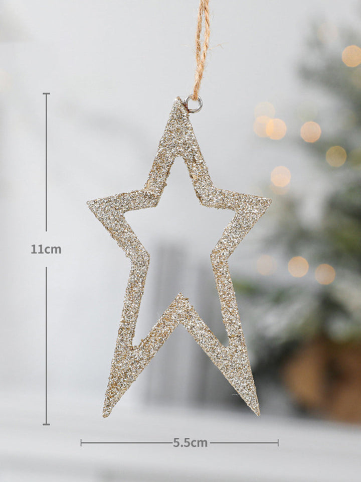 Christmas Five-Pointed Star Pendant
