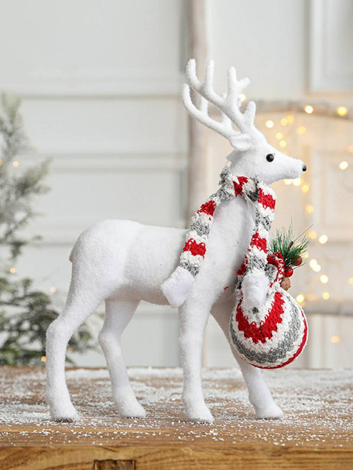 Weihnachts-Schneemann-Schlitten-Rentier-Ornament