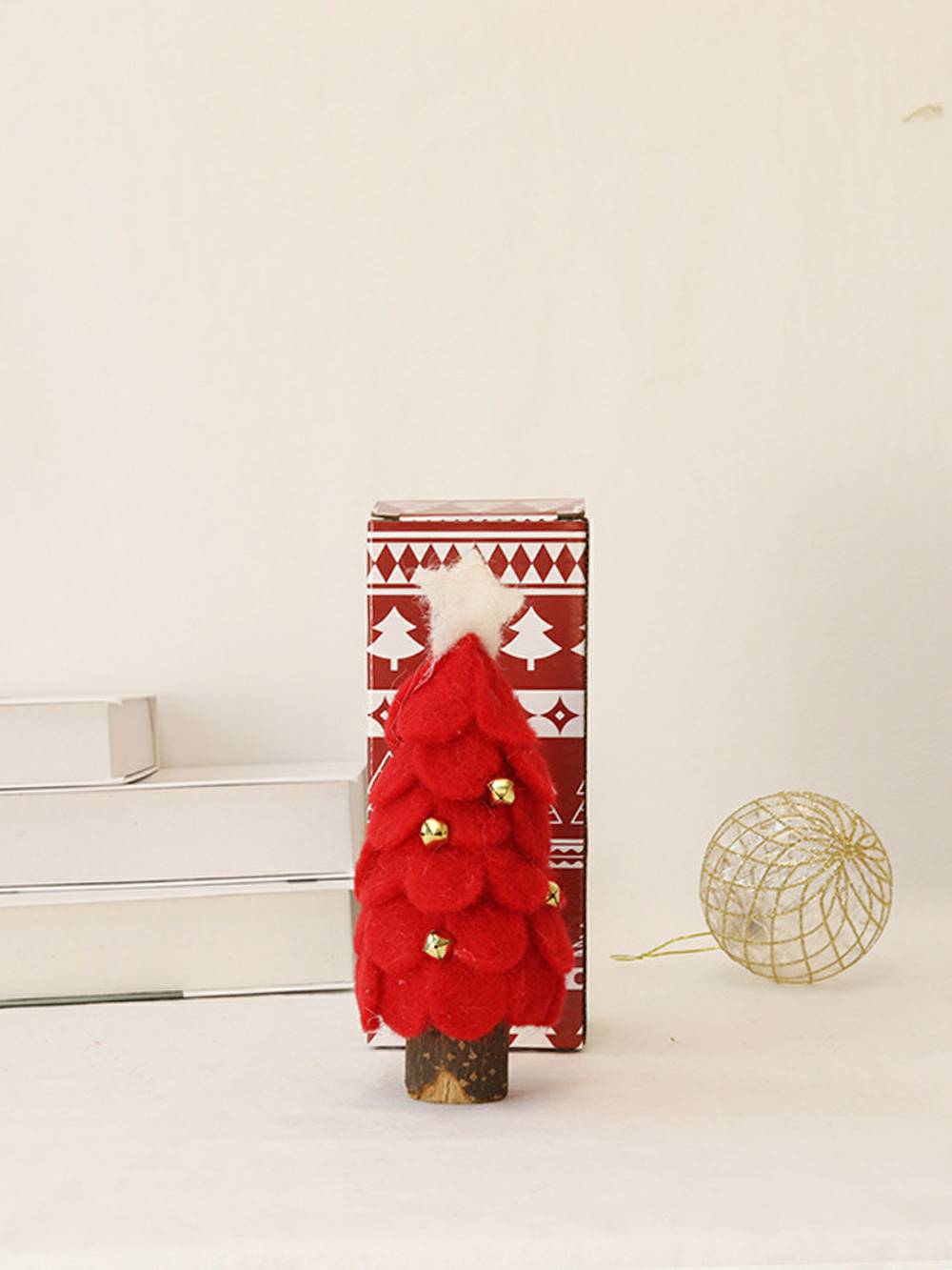קישוט עץ חג המולד לבד חמוד