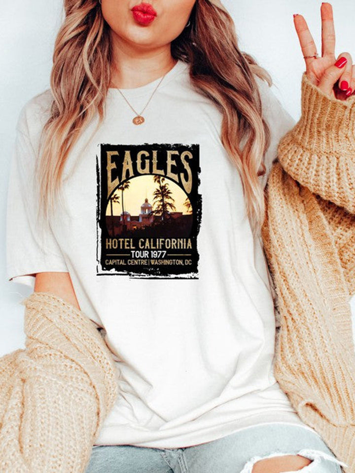 Maglietta dell'Eagles Hotel California Music Fest