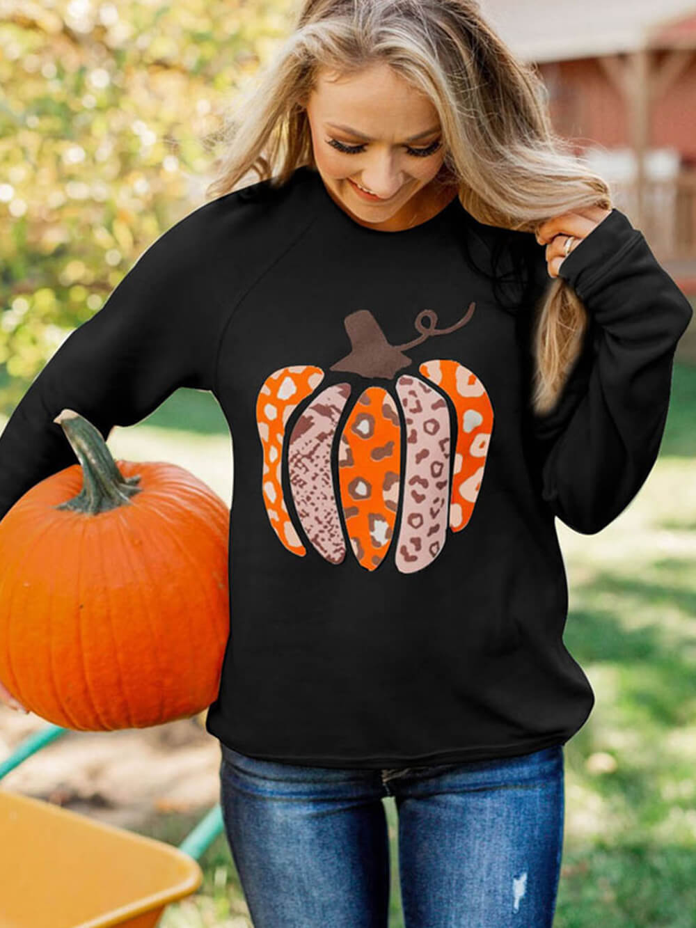 Pumpkins grafisk genser
