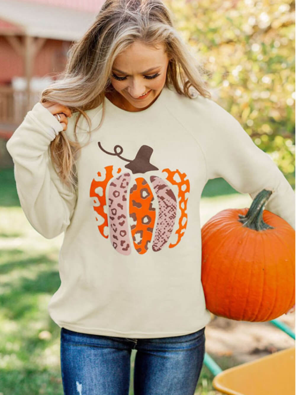 Pumpkins grafisk genser