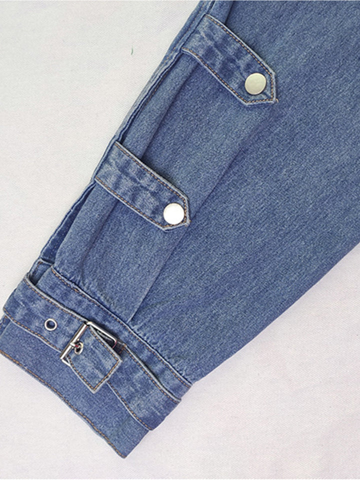 Relaxéiert Pocket Jeans