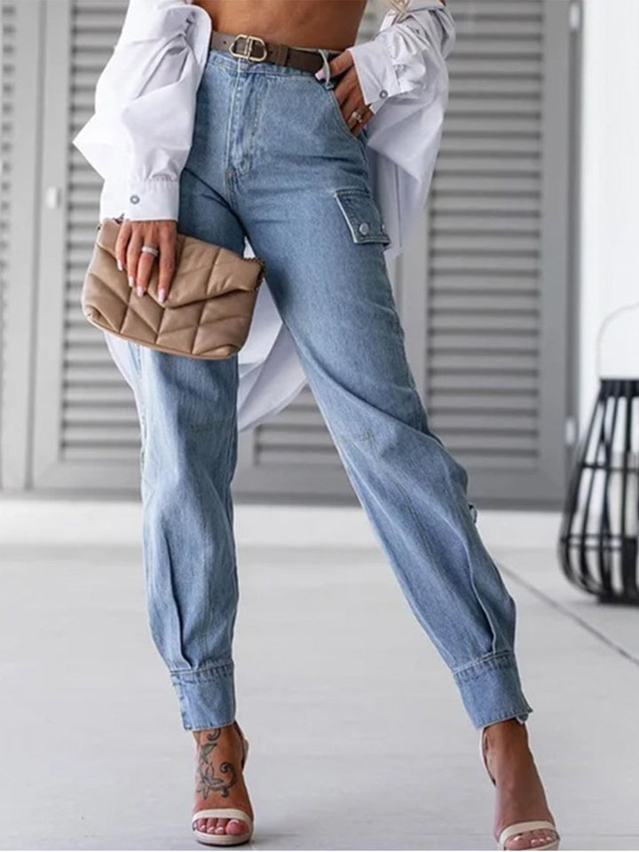 Entspannte Jeans mit Taschen