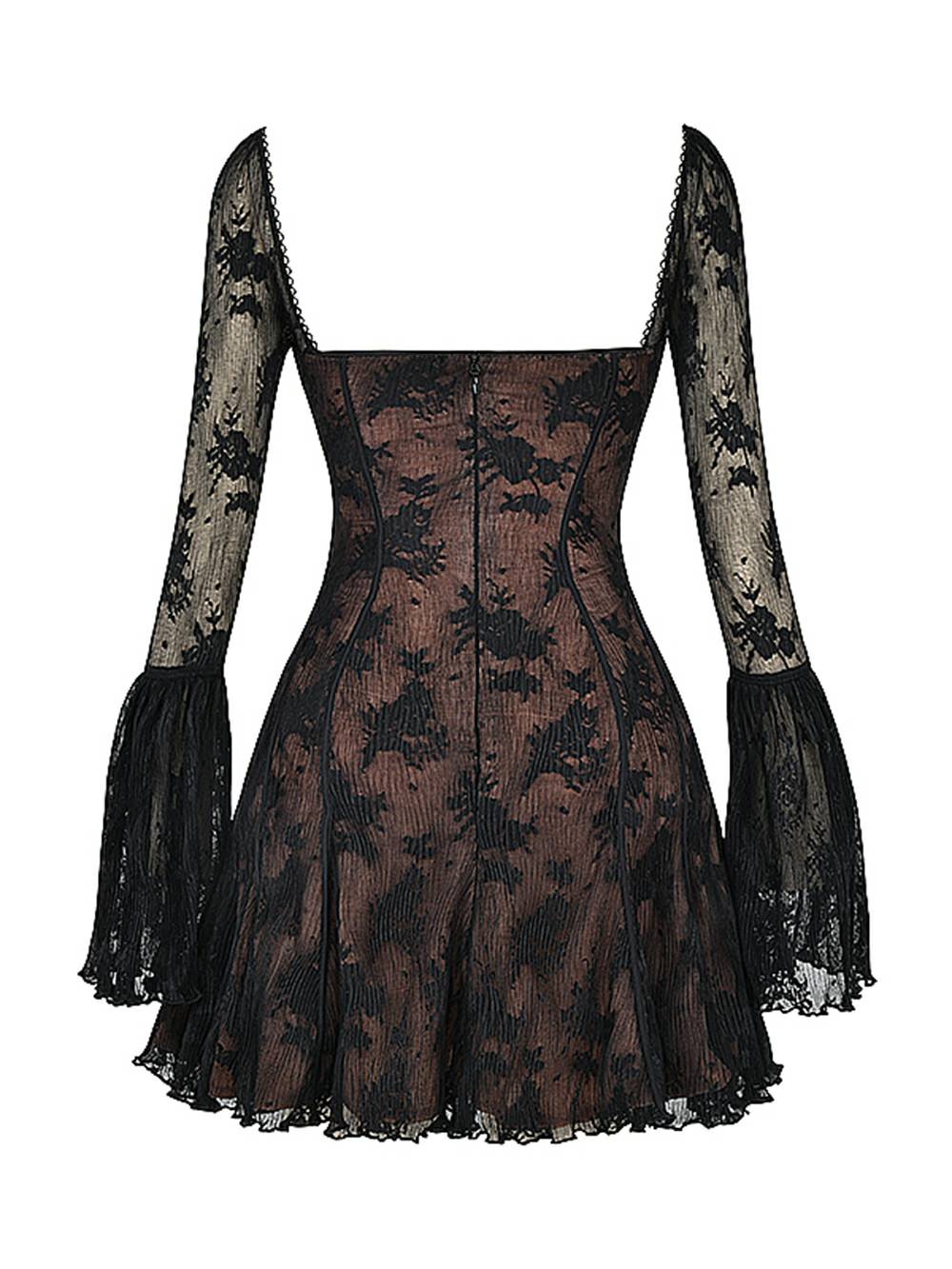 Vintage Δαντελένιο Κορσέ Φόρεμα