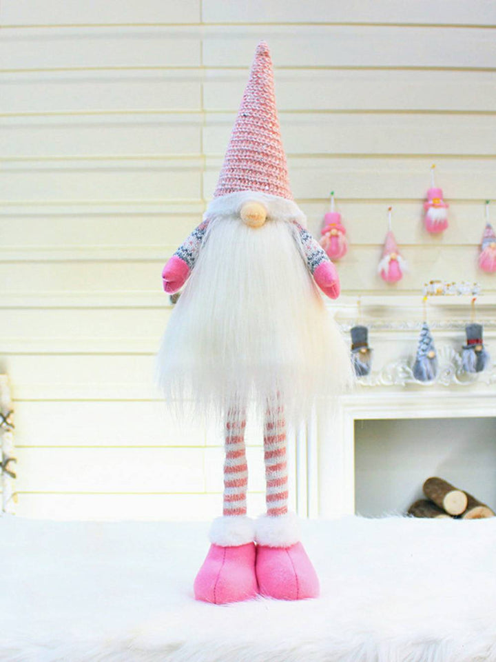 New Large Pink Elf Gnome