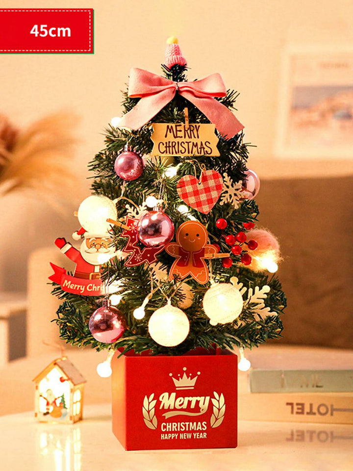 מיני קישוטי בובת דמוי פרווה לעיצוב עץ חג המולד
