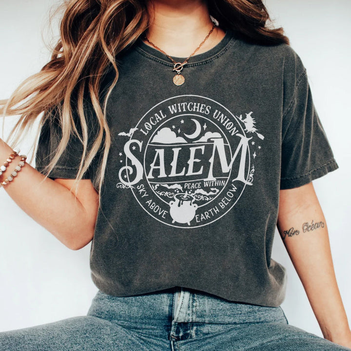 Lokale heksen Union Salem shirt
