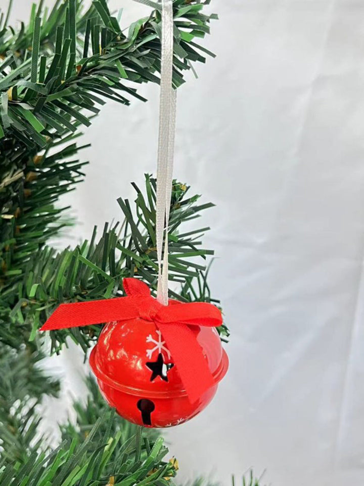 Julgran tryckt Bell Garden Bell hänge