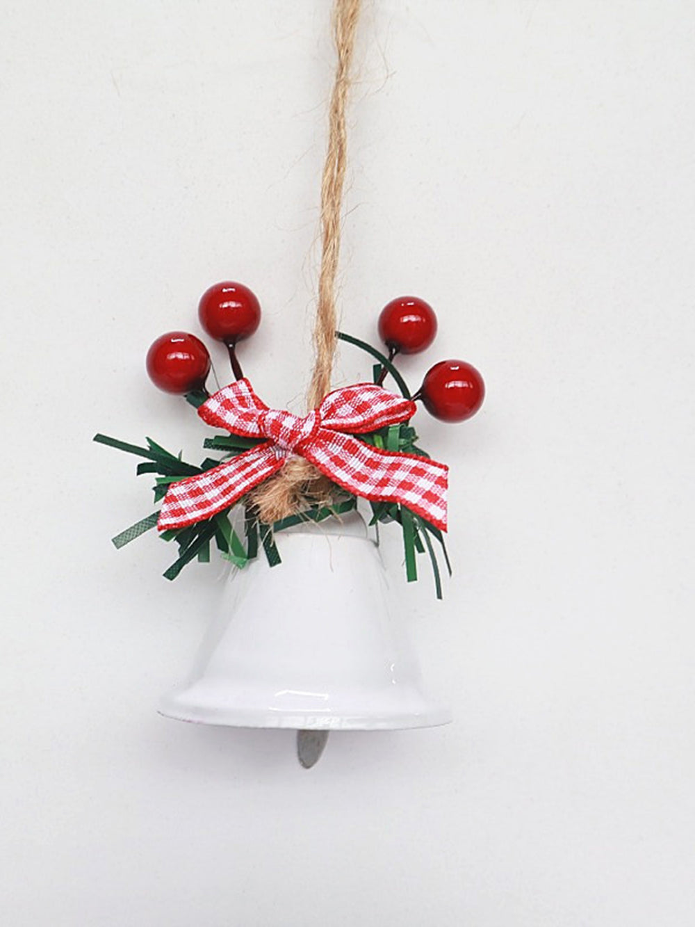 Christmas Tree Berry Femstjärnigt Snowflake Bell hänge