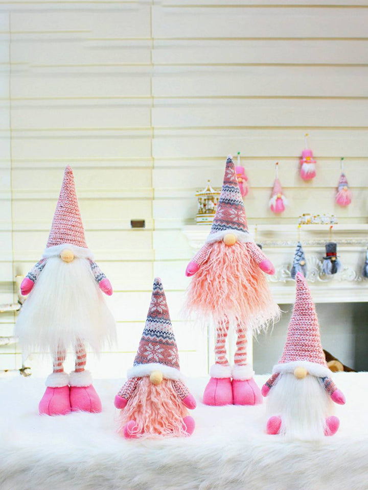 Ny Stor Pink Elf Gnome