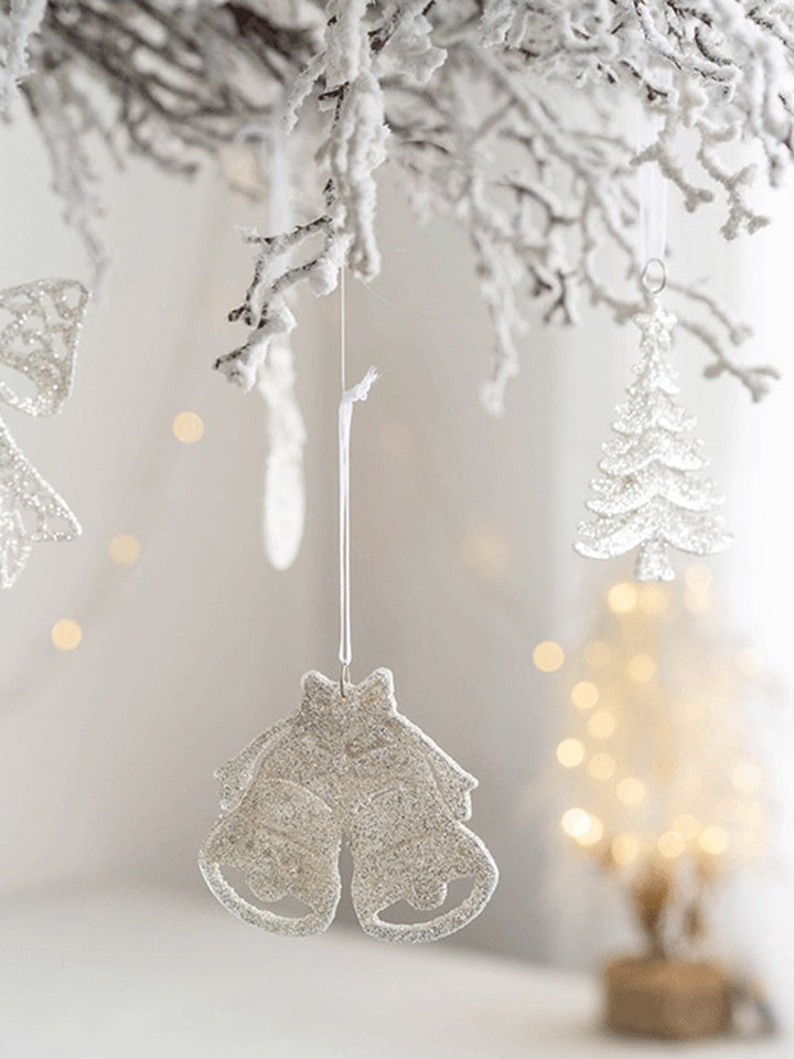 Pingentes de brilho de Natal Decoração de árvore de Natal