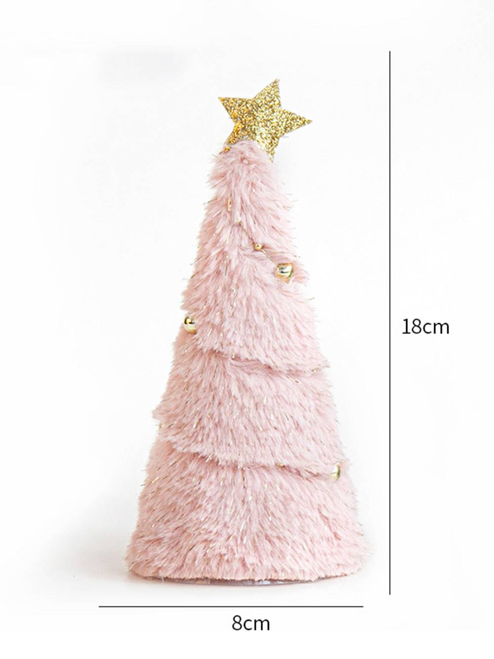 Αξιολάτρευτο βελούδινο στολίδι για χριστουγεννιάτικο δέντρο αγγέλου
