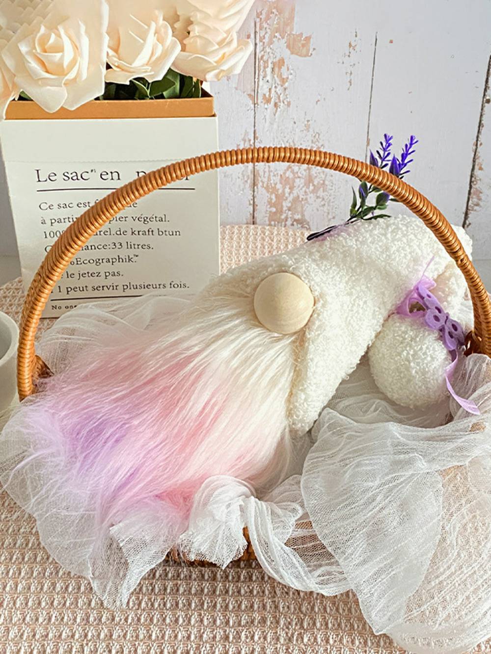 Jul Plysch Butterfly & Lavendel Rudolph Doll