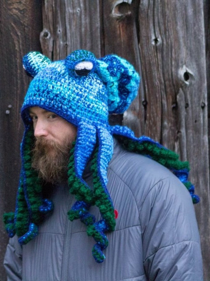 Cosplay chobotnice klobouk mořské bytosti