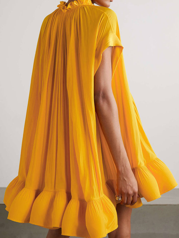 Μίνι φόρεμα με ζώνη Cape-Effect